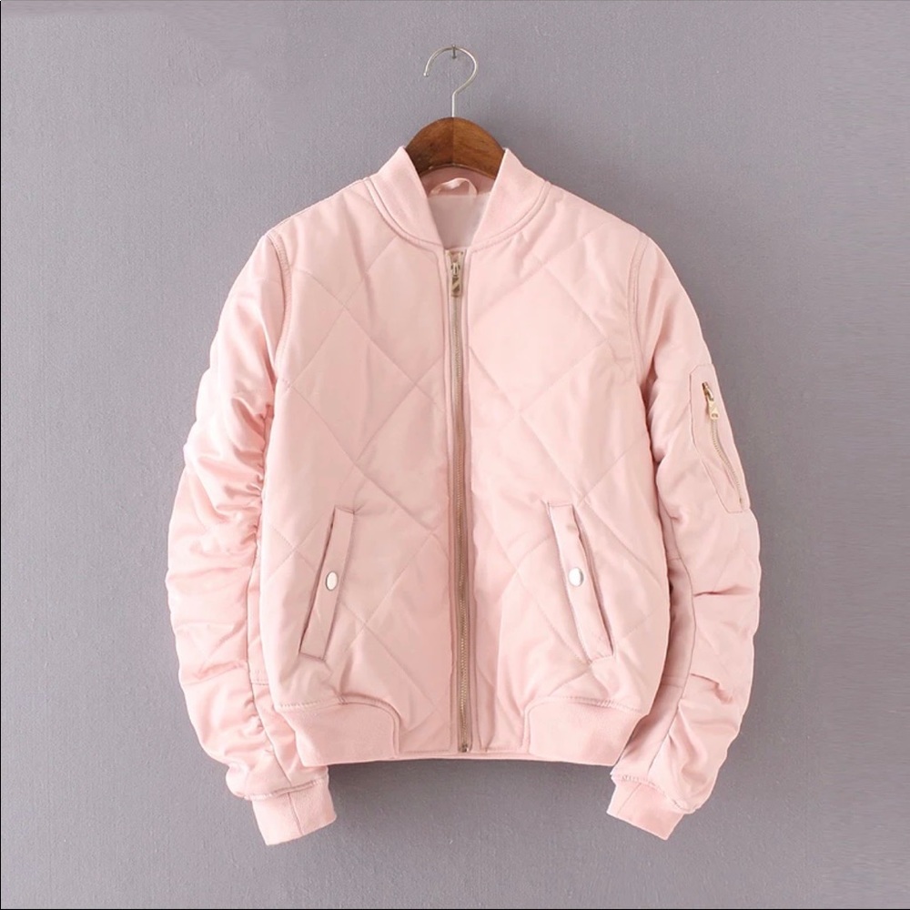 Women’s collar up zip warm up jacket